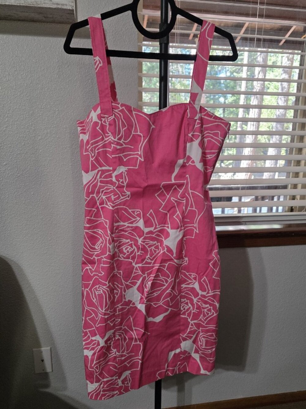 NWT Versace Jeans Couture Vintage Pink Rose Sundress